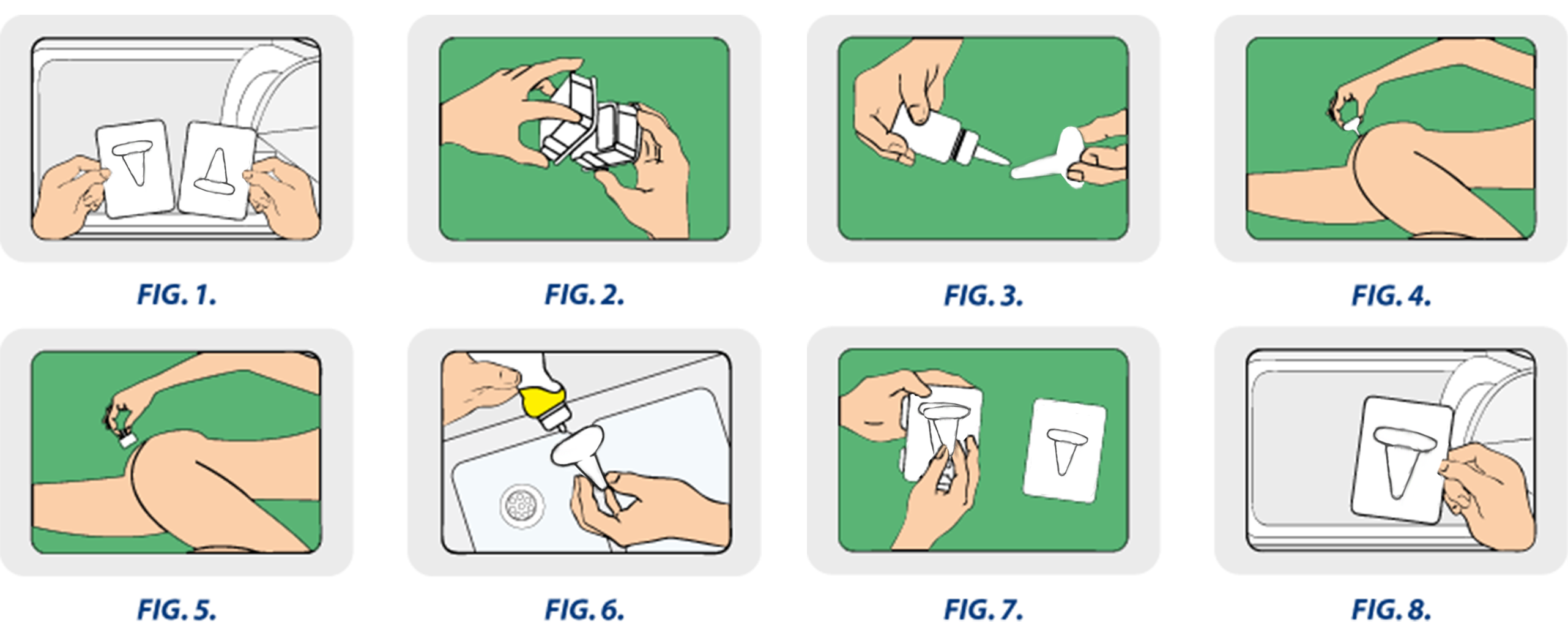 how to use piles relief device process